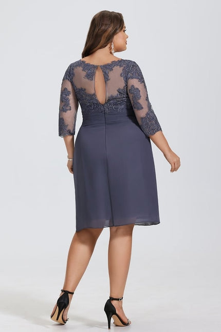 Robe Fourreau Nuit Florale - gallery 5