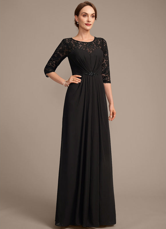 Robe Fourreau Élégante Noire - gallery 4