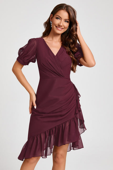 Robe Fourreau Élégance Ondulante - gallery 4