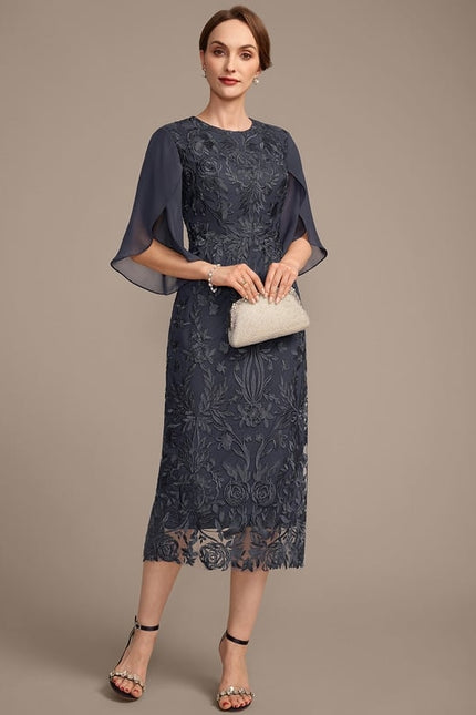 Robe Fourreau Élégance Florale - gallery 5