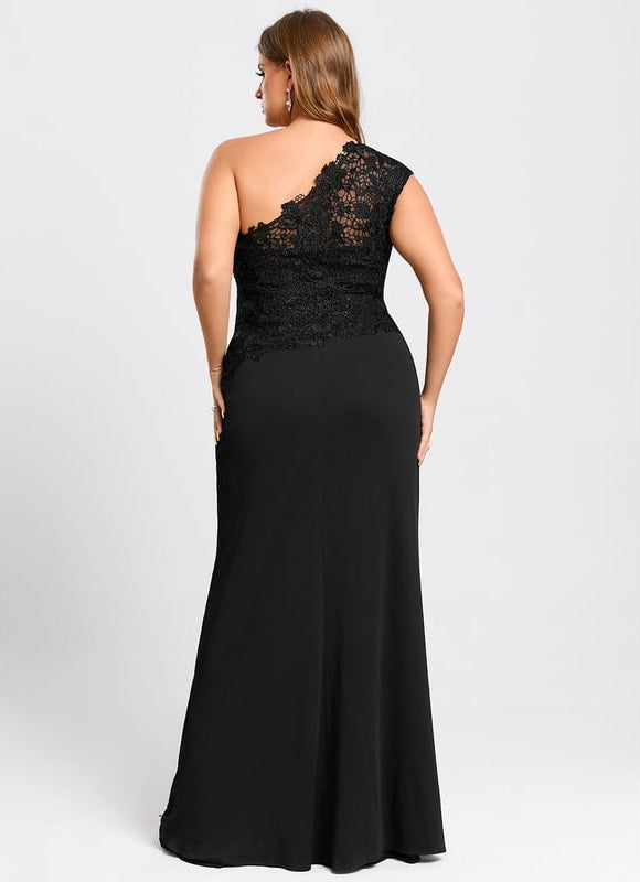 Robe Fourreau Éclat Noir Serenité - gallery 9