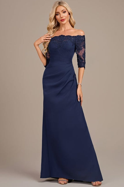 Robe Fourreau Dentelle Mariage - gallery 1