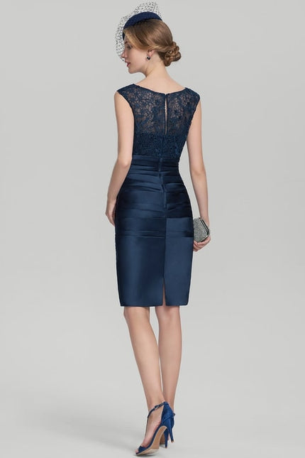 Robe Fourreau Élégance Satinée - gallery 2