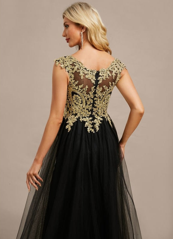 Robe Fourreau Élégante Brodée - gallery 7