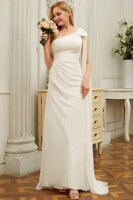 Robe Fourreau Ecru - gallery 1