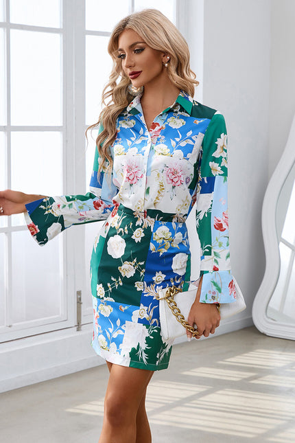 Robe Fourreau Bicolore - gallery 2