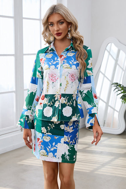 Robe Fourreau Bicolore - gallery 3