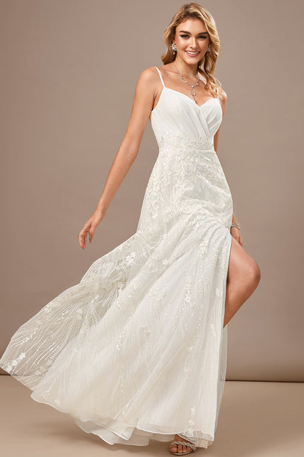 Robe Fourreau Dentelle Blanche