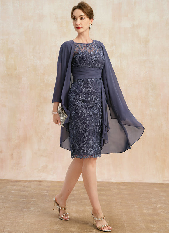 Robe Fourreau Avec Veste