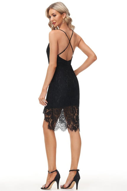 Robe Fourreau Détail Chic Noir - gallery 3