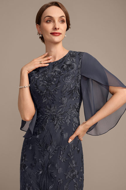 Robe Fourreau Élégance Florale - gallery 1