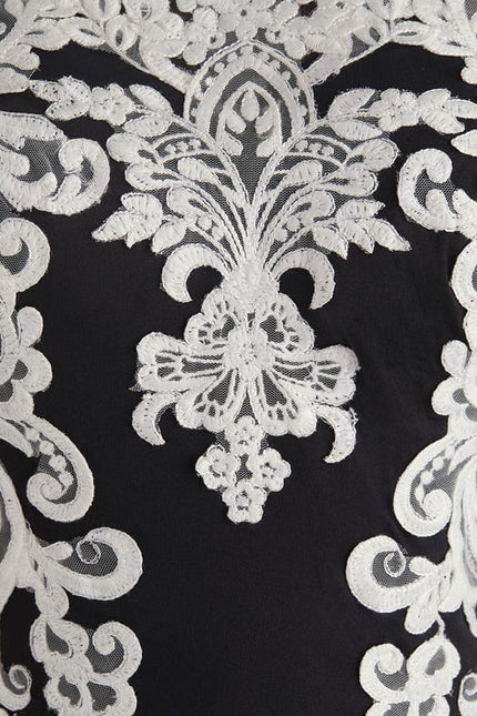 Robe Fourreau Sérénité Nocturne - gallery 3