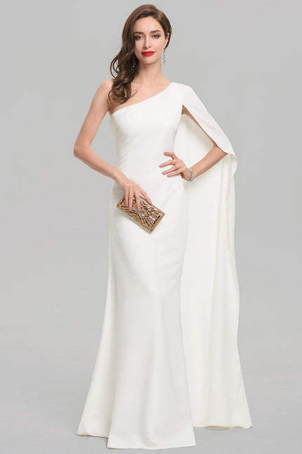 Robe Fourreau Épousée Satinée