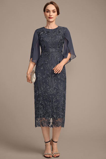 Robe Fourreau Élégance Florale - gallery 2