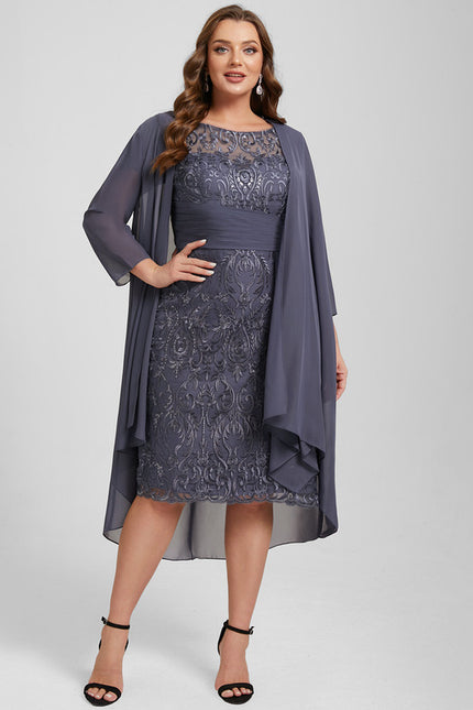 Robe Fourreau Avec Veste - gallery 8