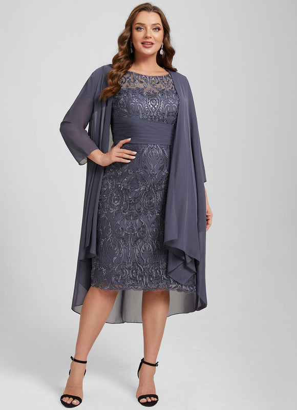 Robe Fourreau Avec Veste - gallery 8