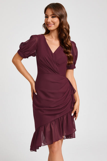 Robe Fourreau Élégance Ondulante - gallery 6