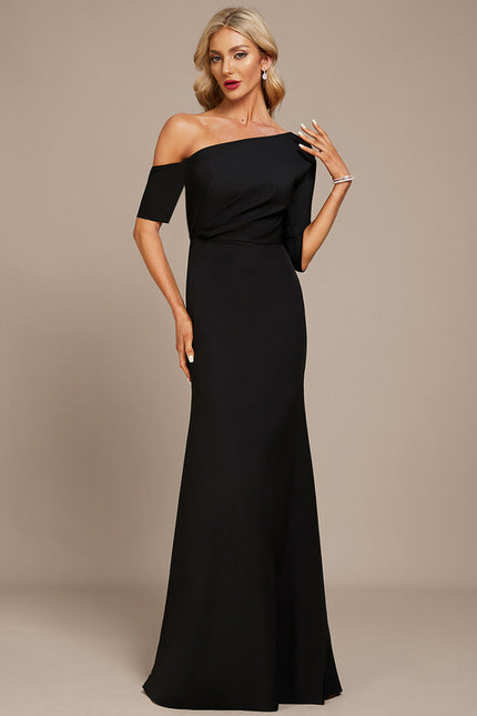 Robe Fourreau Silhouette Asymétrique Chic - gallery 3