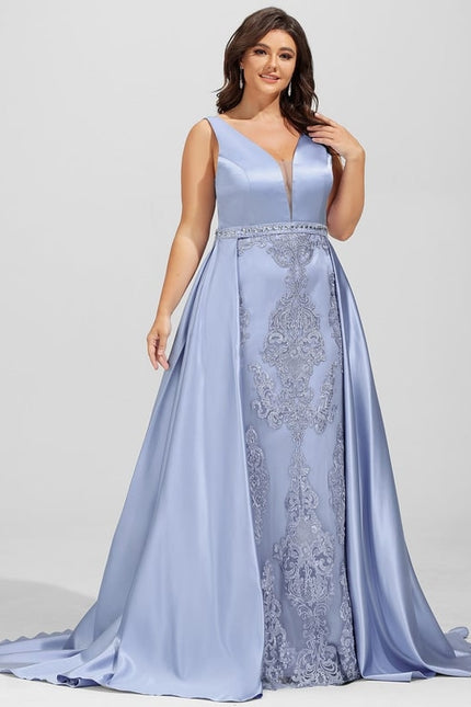 Robe Fourreau Satinée Sophistiquée - gallery 9