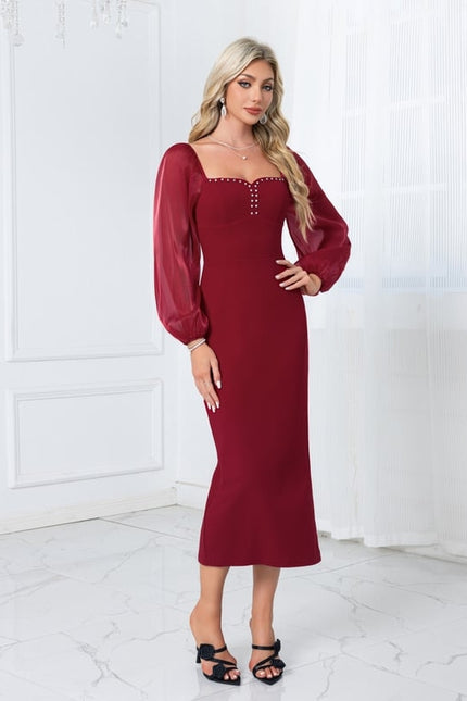 Robe Fourreau Bustier - gallery 2