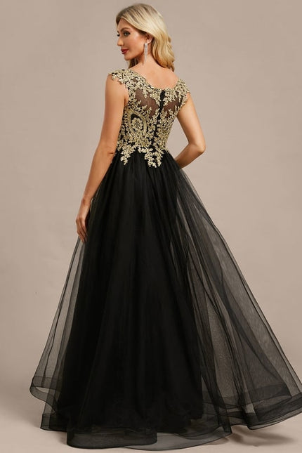 Robe Fourreau Élégante Brodée - gallery 6