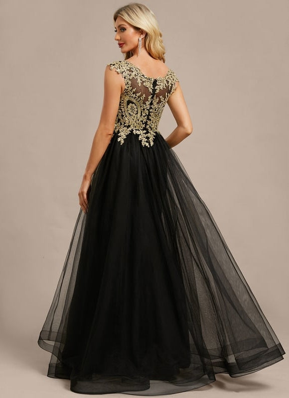 Robe Fourreau Élégante Brodée - gallery 6