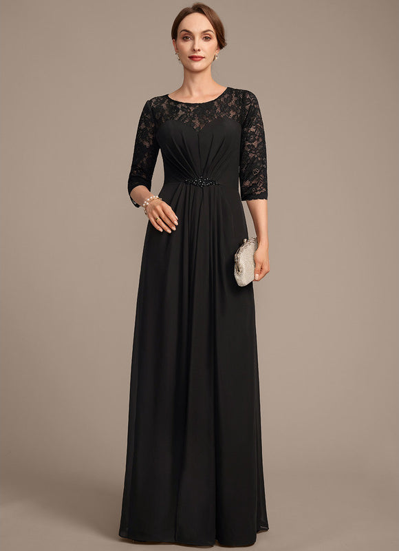 Robe Fourreau Élégante Noire - gallery 3