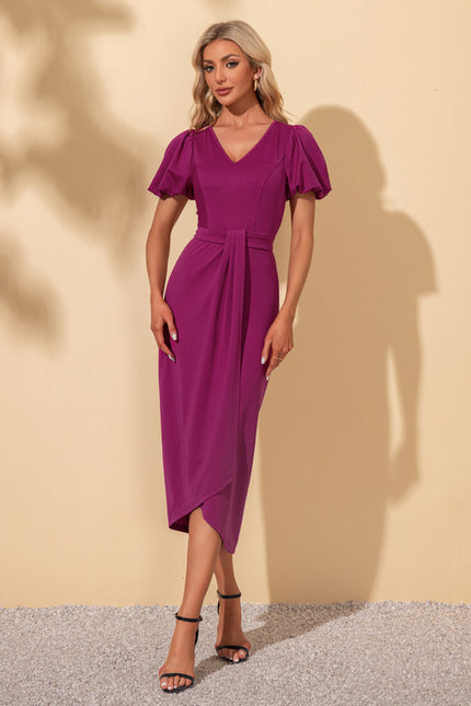Robe Fourreau Fushia