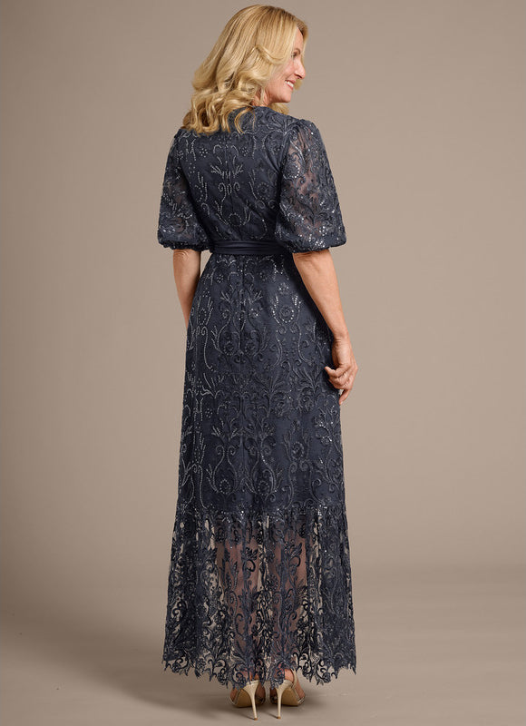 Robe Fourreau En Dentelle Chic - gallery 3