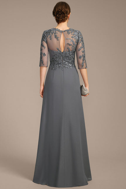 Robe Fourreau Longue Fluide - gallery 6