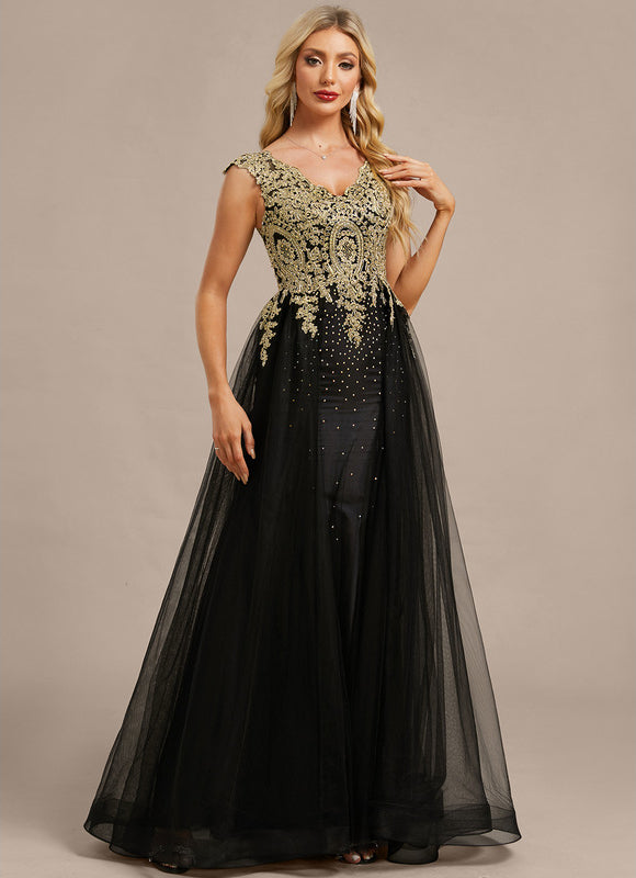 Robe Fourreau Élégante Brodée - gallery 5