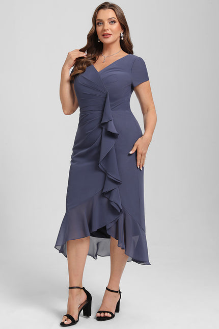 Robe Fourreau Élégance Ondulante - gallery 8