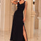 Robe Fourreau Chic À Franges