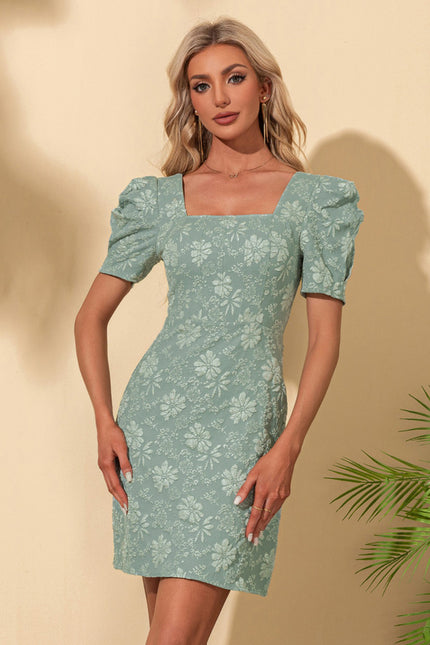 Robe Fourreau Florale Pastel