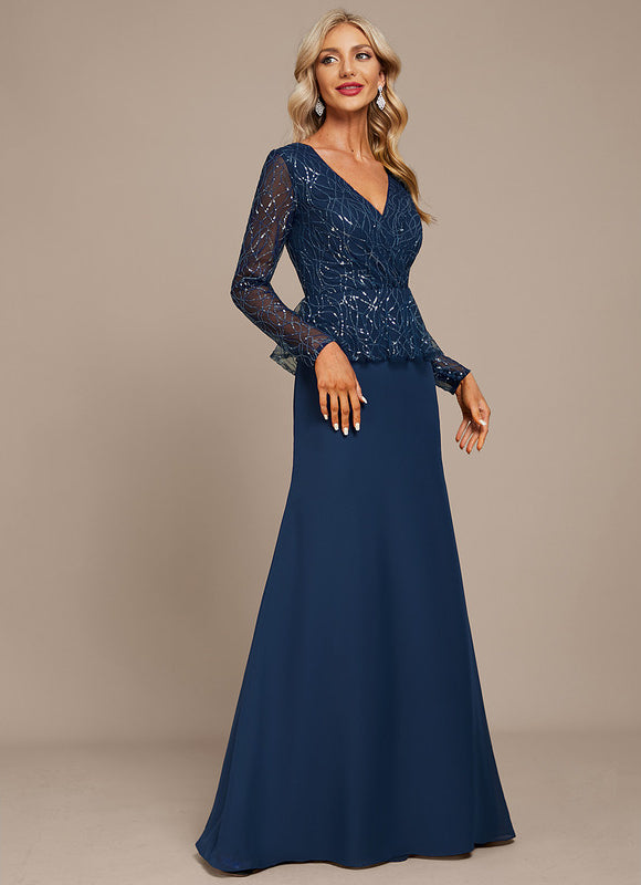 Robe Fourreau Longue Pailletée - gallery 3