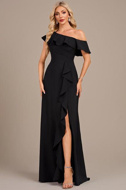 Robe Fourreau À Volants Chic - gallery 2