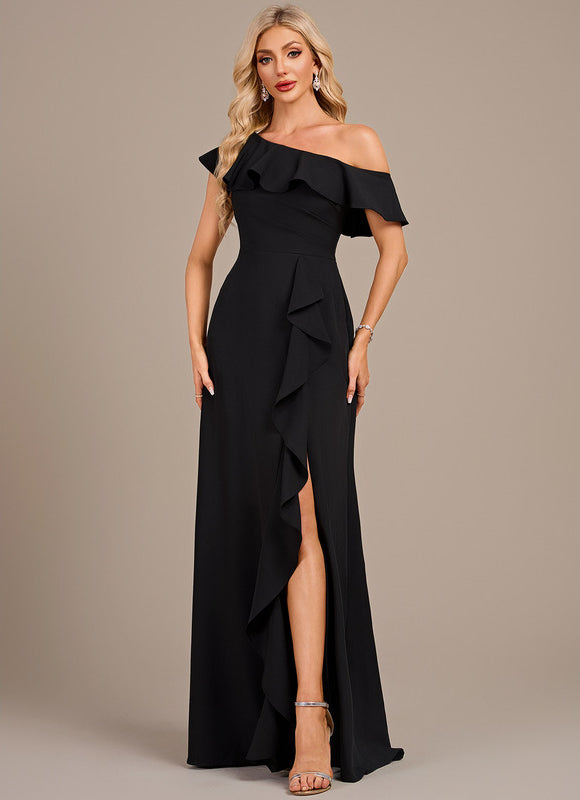 Robe Fourreau À Volants Chic - gallery 2