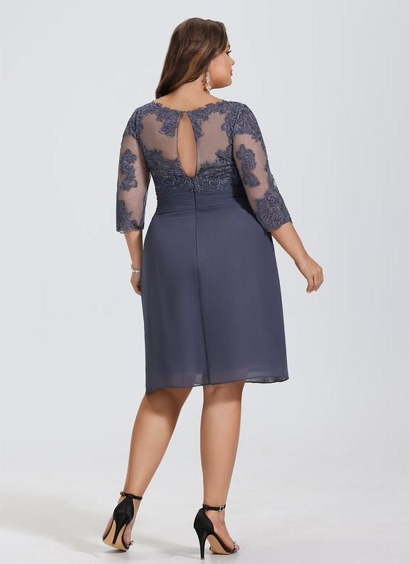 Robe Fourreau Nuit Florale - gallery 5