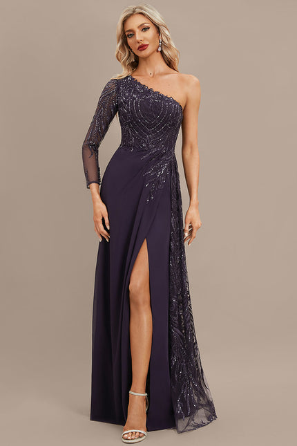 Robe Fourreau Longue Étoilée - gallery 3