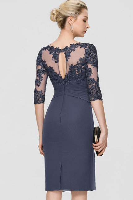 Robe Fourreau Nuit Florale - gallery 3