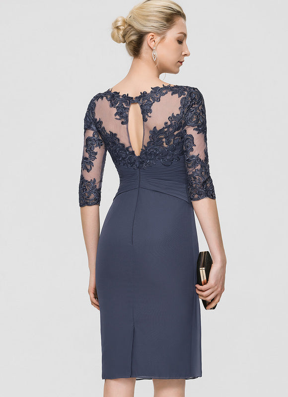 Robe Fourreau Nuit Florale - gallery 3