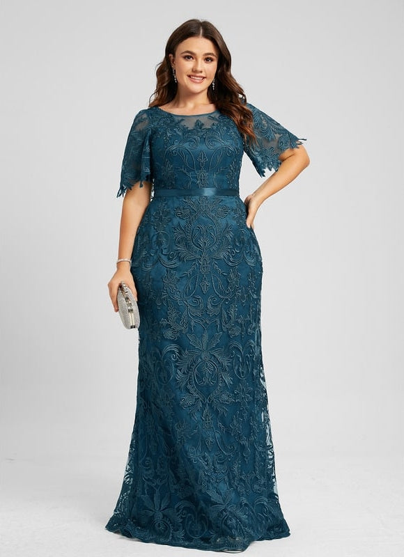 Robe Fourreau Illusion Élégante - gallery 4