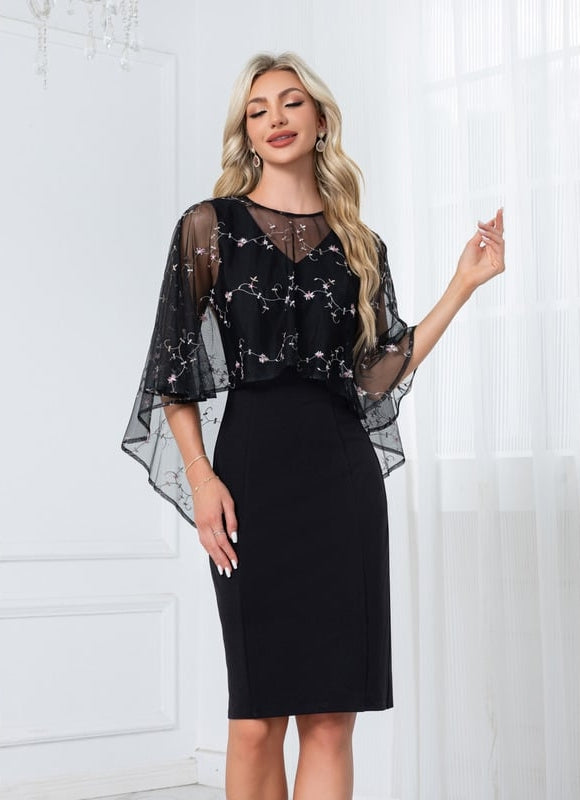 Robe Fourreau Avec Bolero - gallery 2