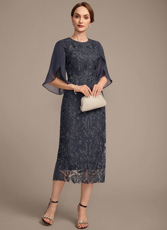 Robe Fourreau Élégance Florale - gallery 5