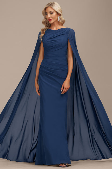 Robe Fourreau Marine