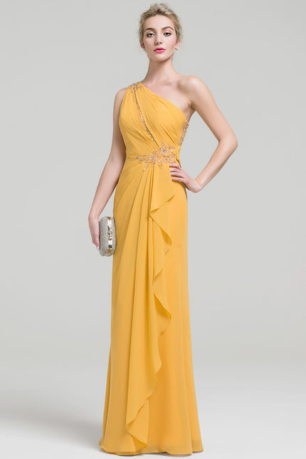 Robe Fourreau Jaune Couture - gallery 2