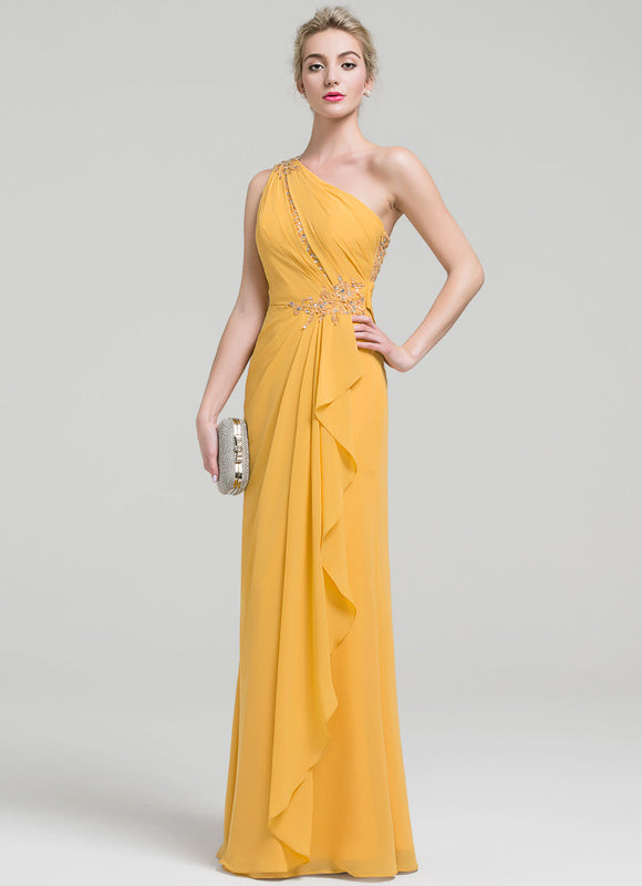 Robe Fourreau Jaune Couture - gallery 2