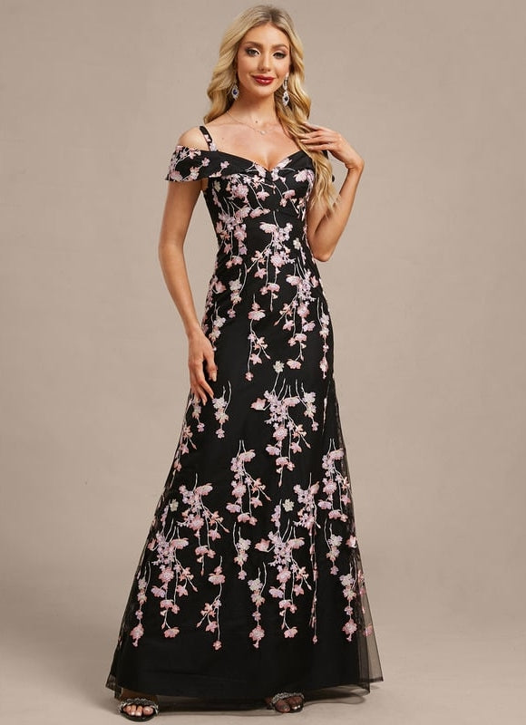 Robe Fourreau Col Bardot - gallery 5