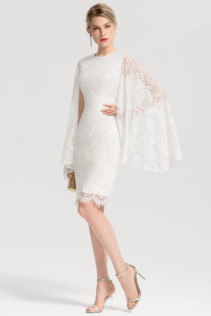 Robe Fourreau Vêtement Nupcial Chic - gallery 2