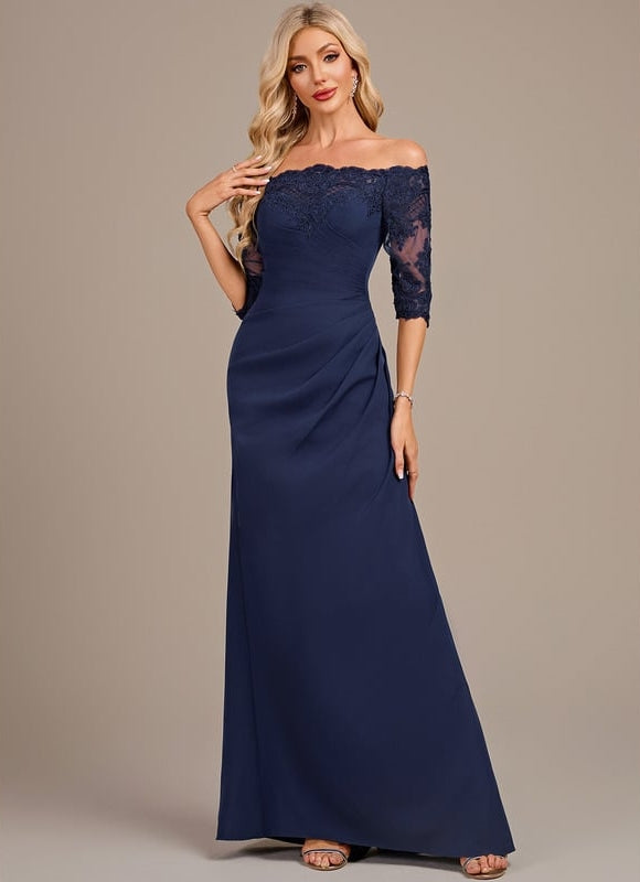 Robe Fourreau Dentelle Mariage - gallery 1